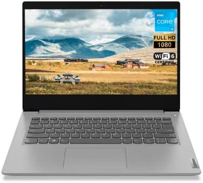 Lenovo IdeaPad 3i 14 Laptop, Student and Business, 14″ FHD Screen, Intel i3-1115G4 Processor, 12GB RAM, 512GB SSD, HDMI, Media Card Reader, Webcam, Dolby Audio, Wi-Fi 6, Windows 11 Home, Platinum Grey