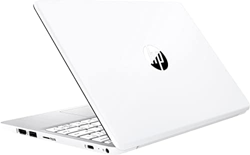 HP 2022 Stream 11.6 inch Laptop, Intel Celeron N4020 Dual-Core Processor, 4GB DDR4 Memory,128GB Storage(64GB eMMC+64GB Card),WiFi,Webcam,Bluetooth,1-Year Microsoft 365, Snow White | NoCo Bundle