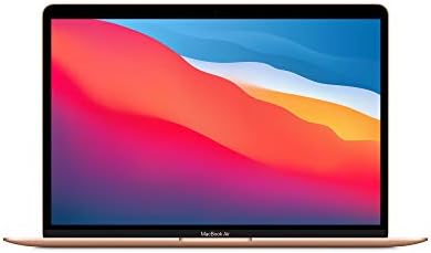 Apple 2020 MacBook Air Laptop M1 Chip, 13” Retina Display, 8GB RAM, 256GB SSD Storage, Backlit Keyboard, FaceTime HD Camera, Touch ID. Works with iPhone/iPad; Gold