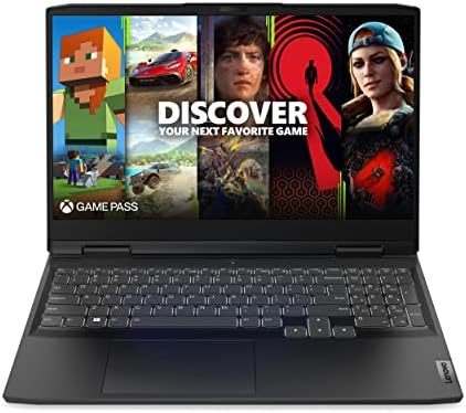 Lenovo IdeaPad Gaming 3 – (2022) – Essential Gaming Laptop Computer – 15.6″ FHD – 120Hz – AMD Ryzen 5 6600H – NVIDIA GeForce RTX 3050 – 8GB DDR5 RAM – 256GB NVMe Storage – Windows 11 Home