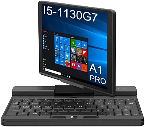 XAMMUE One Netbook A1 PRO Engineer PC [CPU 11th Gen Core I5-1130G7] Micro PC- 7 Inches Touch Screen Network Laptop Tablet PC Win 11 OS Pocket Micro PC Computer,16GB RAM (16GB/512GB)