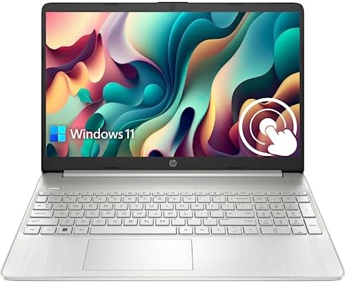 HP Newest Pavilion 15.6″ HD Touchscreen Anti-Glare Laptop, 16GB RAM, 1TB SSD Storage, Intel Core Processor up to 4.1GHz, Up to 11 Hours Long Battery Life, Type-C, HDMI, Windows 11 Home, Silver